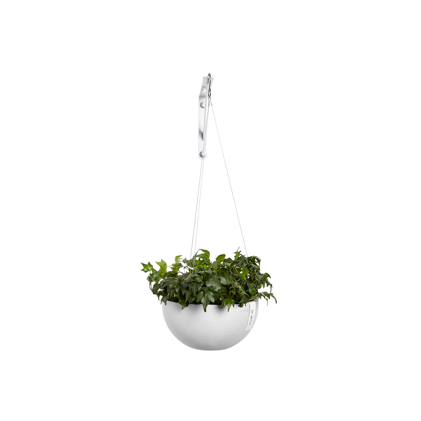 Amppeli Ecopots Brysseli 33cm valkoinen