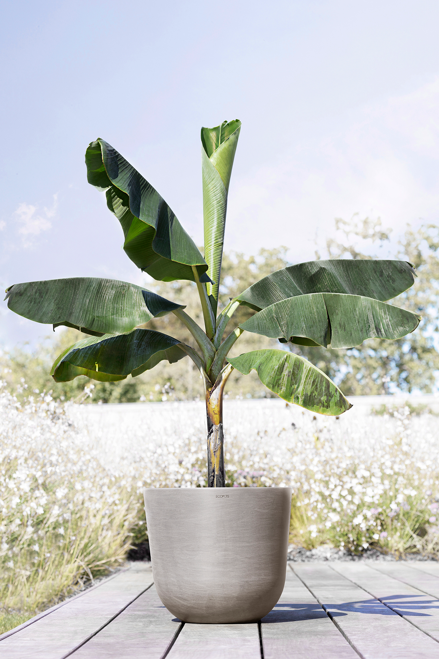 Ruukku Ecopots Oslo 45cm taupe