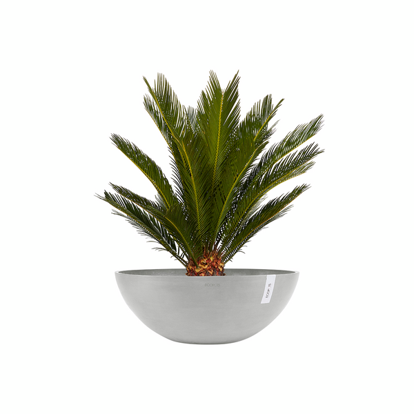 Ruukku Ecopots Vienna 50cm valkoharmaa