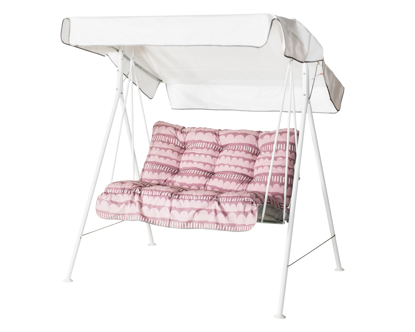 Keinu Varax Duo 2-istuttava Stormskär roosa