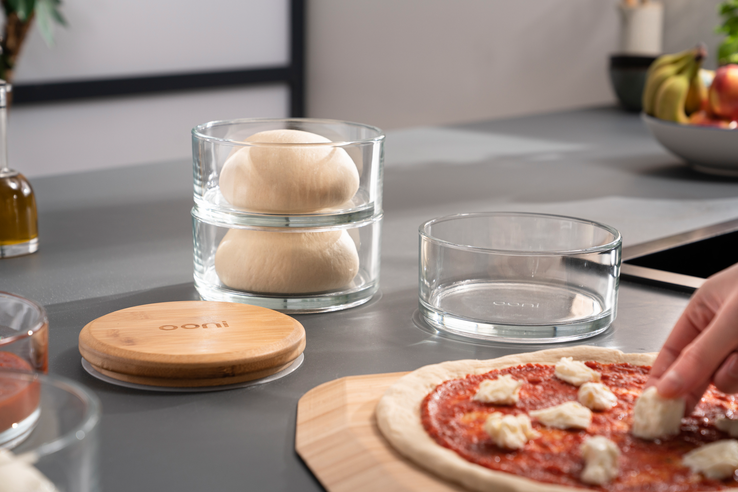 GLASSKÅL OONI STACK 3 ST