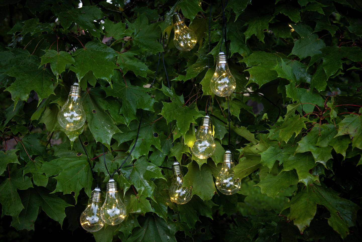 Solar-lamppusarja Airam Malta 10kpl