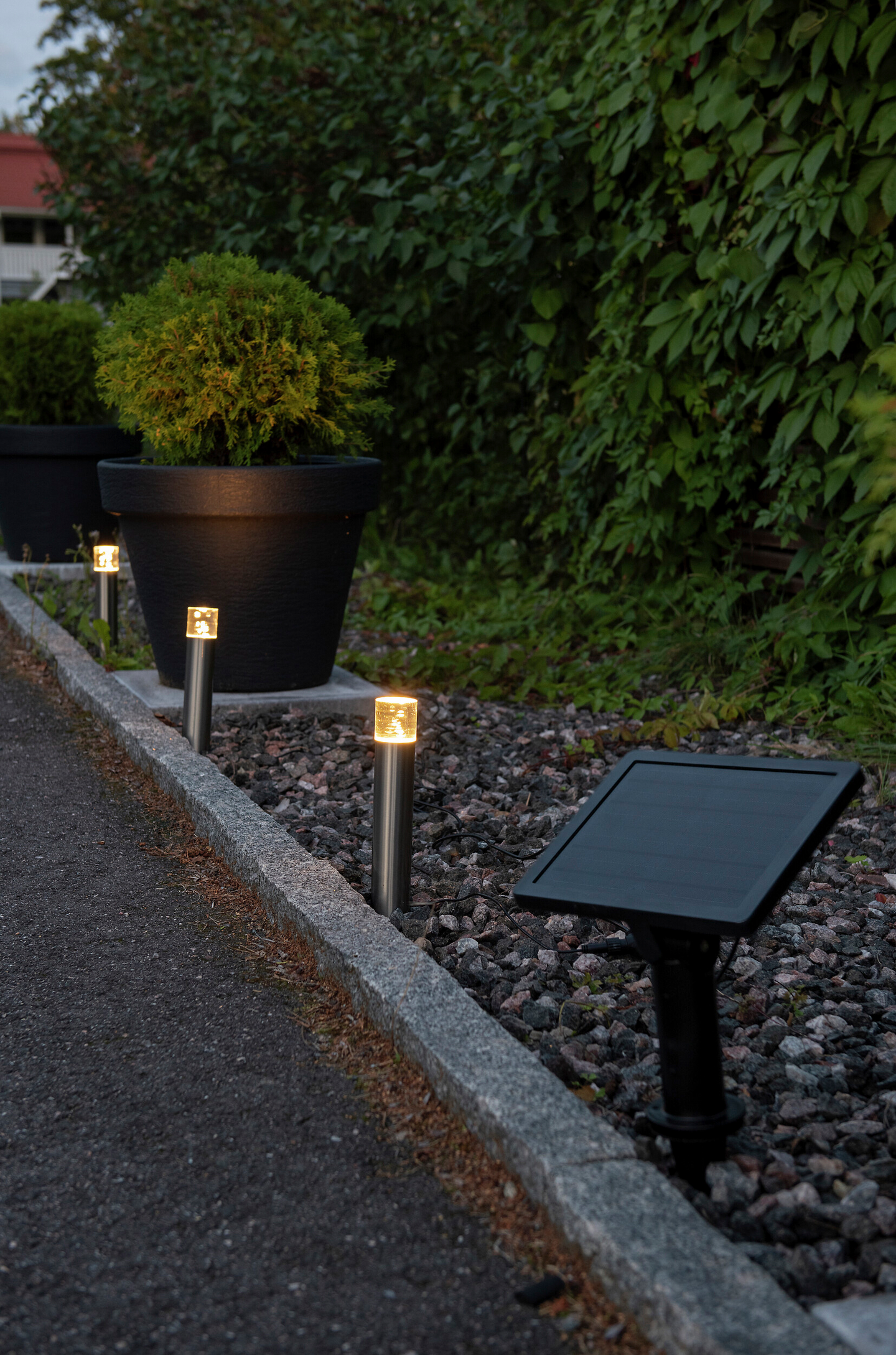 Solar-kohdevalo Luxor 3-osainen 3000K