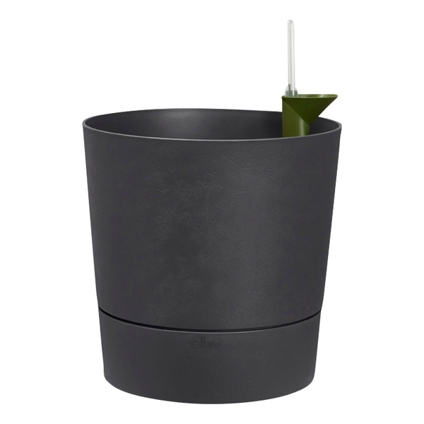Altakasteluruukku Elho Greensense pyöreä 30cm hiilenharmaa