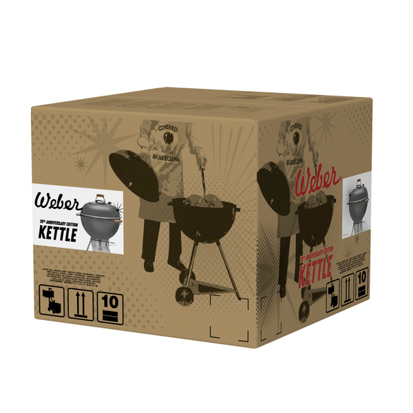 Brikettihiiligrilli Weber 70th Anniversary Edition Kettle