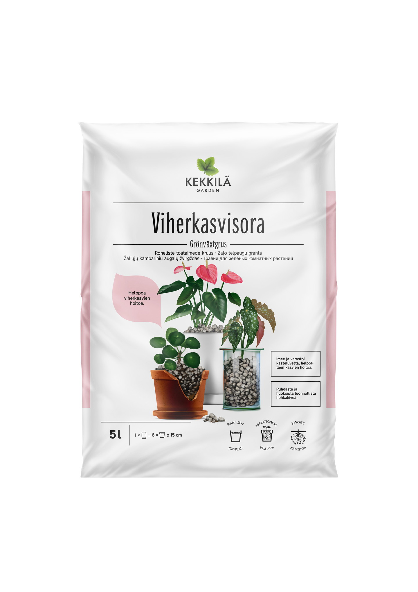 Viherkasvisora Kekkilä 5l - K-Rauta