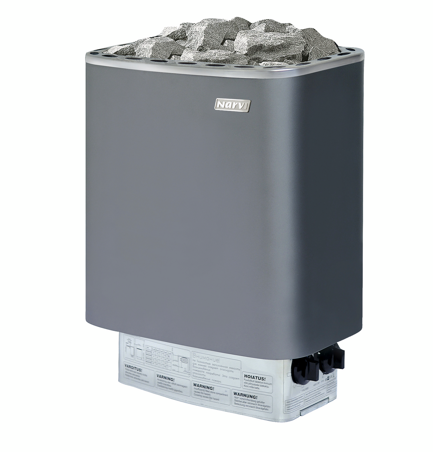 Sähkökiuas Narvi NM 9,0kW harmaa