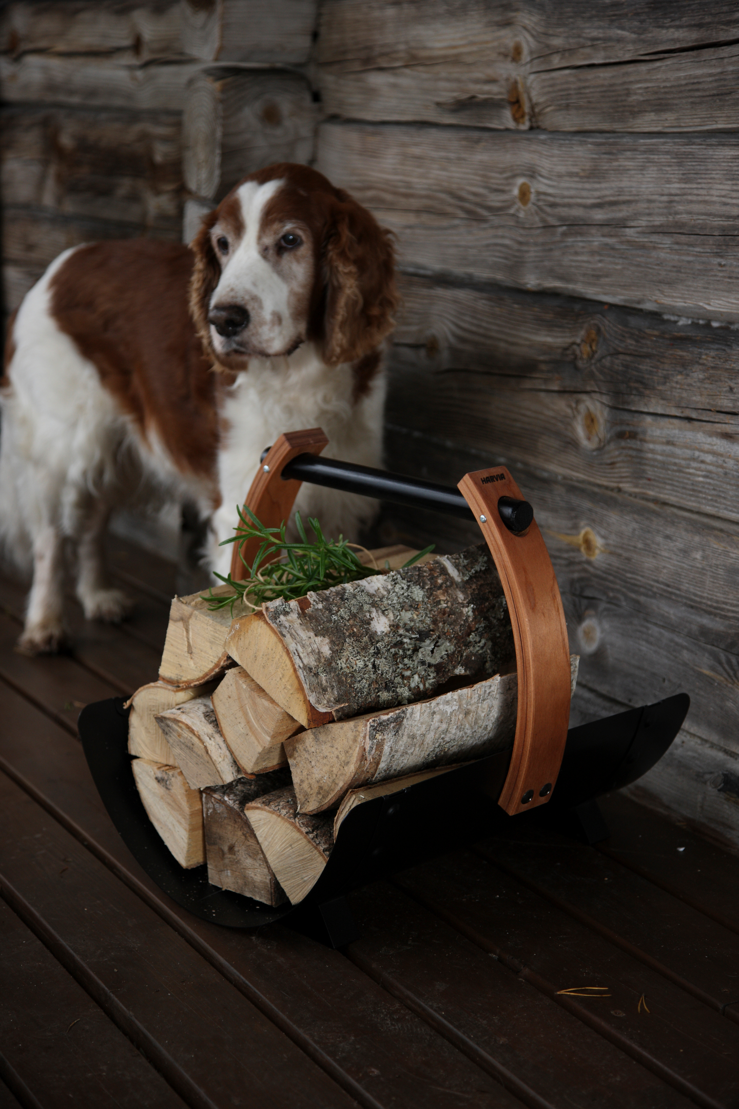 Puunkantoteline Harvia Legend