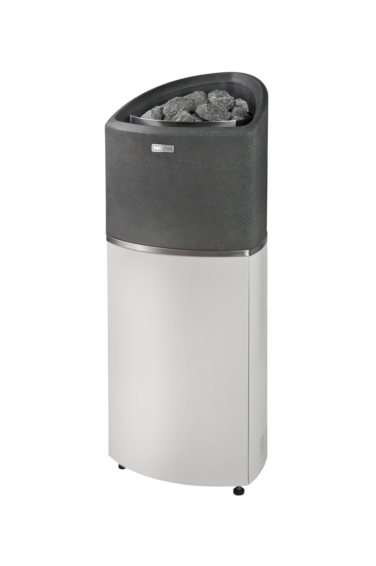 Sähkökiuas Narvi Trio 9,0kW antrasiitti/valkoinen