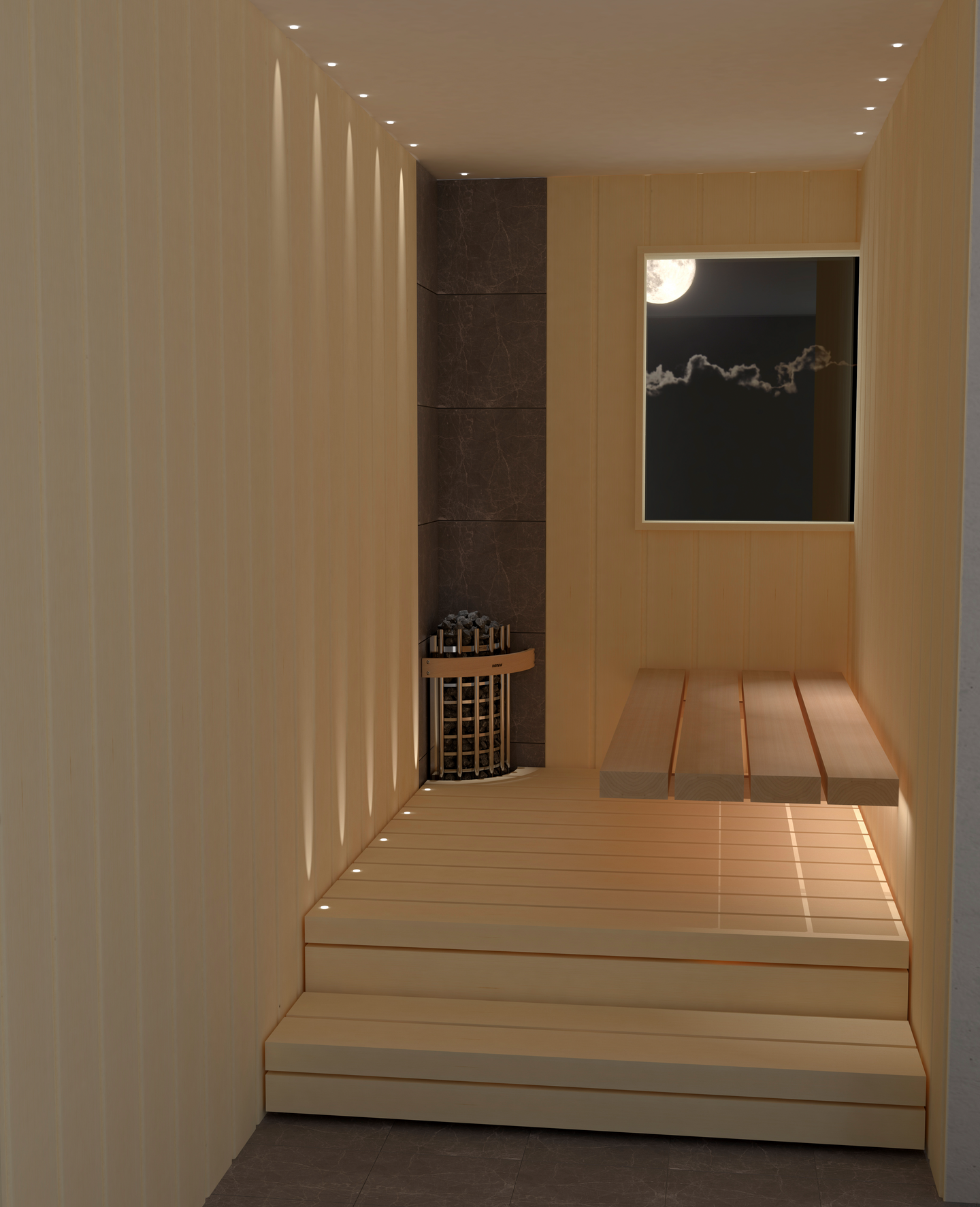 Sähkökiuas Harvia Glow Corner TRC90E