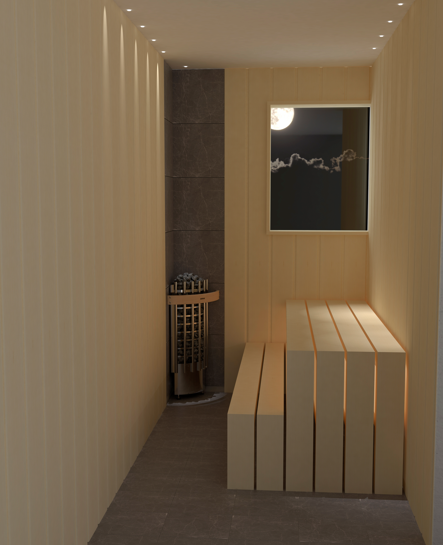 Sähkökiuas Harvia Glow Corner TRC90