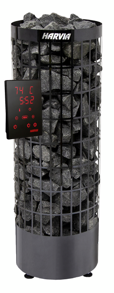 CILINDRO HARVIA PC90XE BLACK STEEL 9K, 8–14 M³