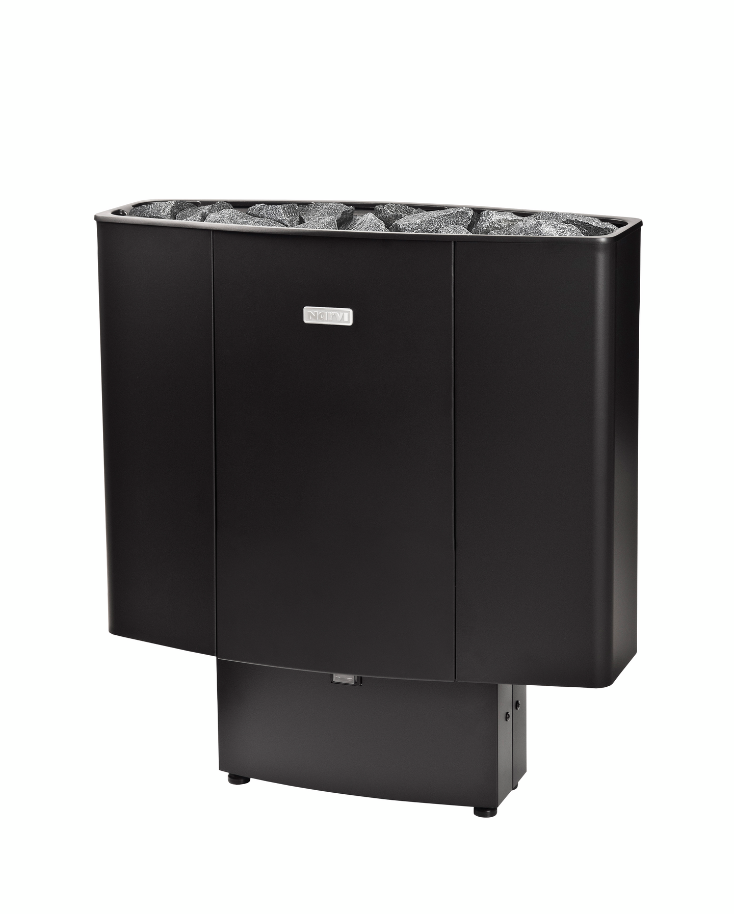 Sähkökiuas Narvi Slim E 6,0kW musta