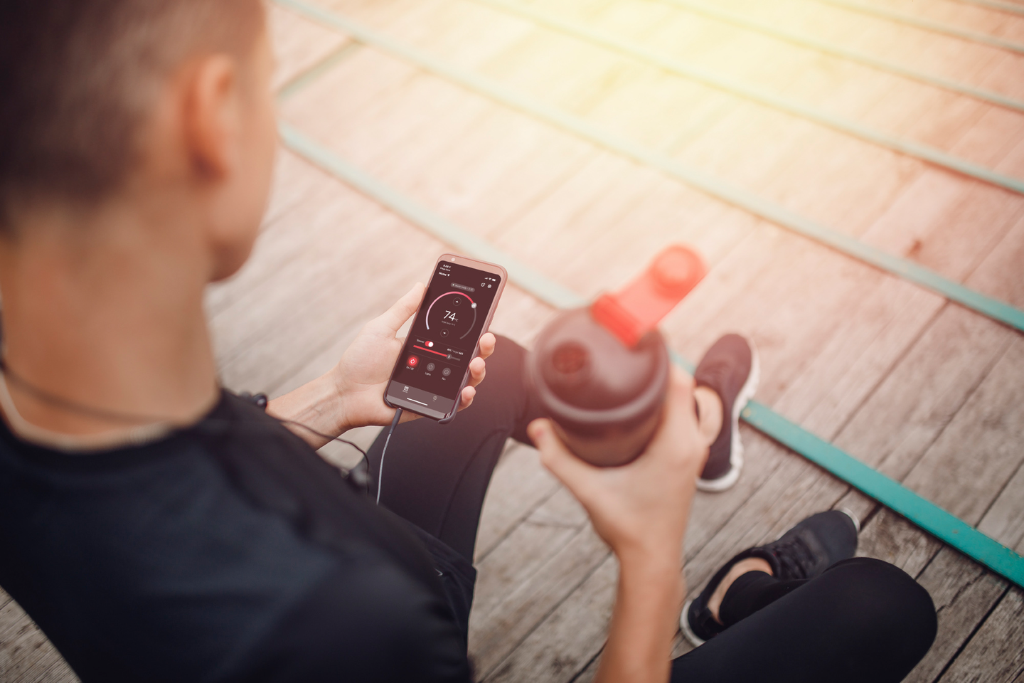 KONTROLLPANEL XENIO WIFI SVART MYHARVIA