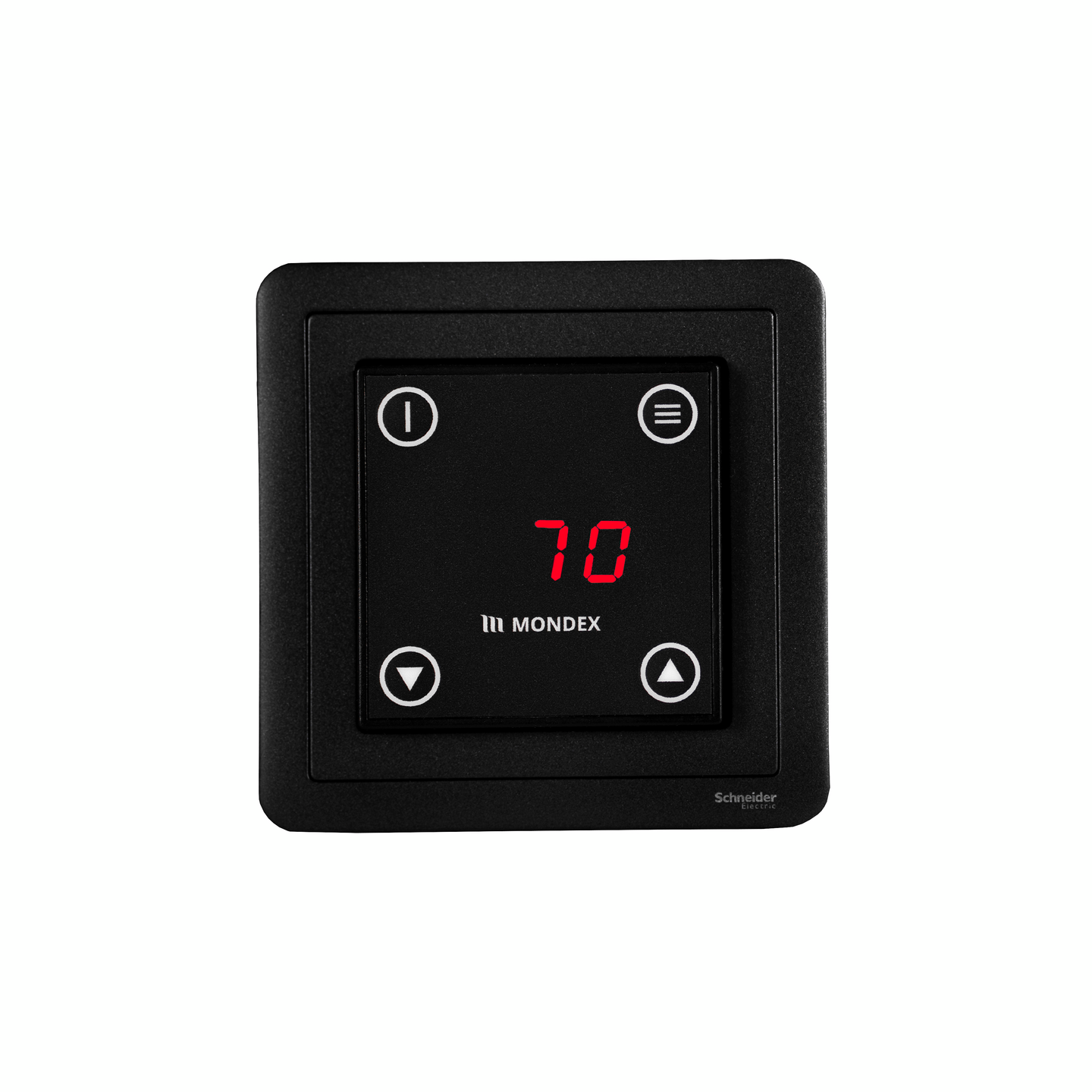 Sähkökiuas Mondex Tahko E2 6,6kW musta