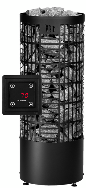 Sähkökiuas Mondex Tahko E2 9,0kW musta