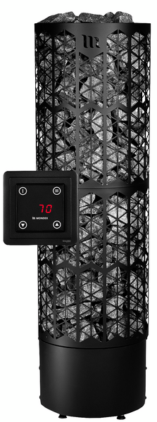 Sähkökiuas Mondex Kaira E2 6,6kW musta