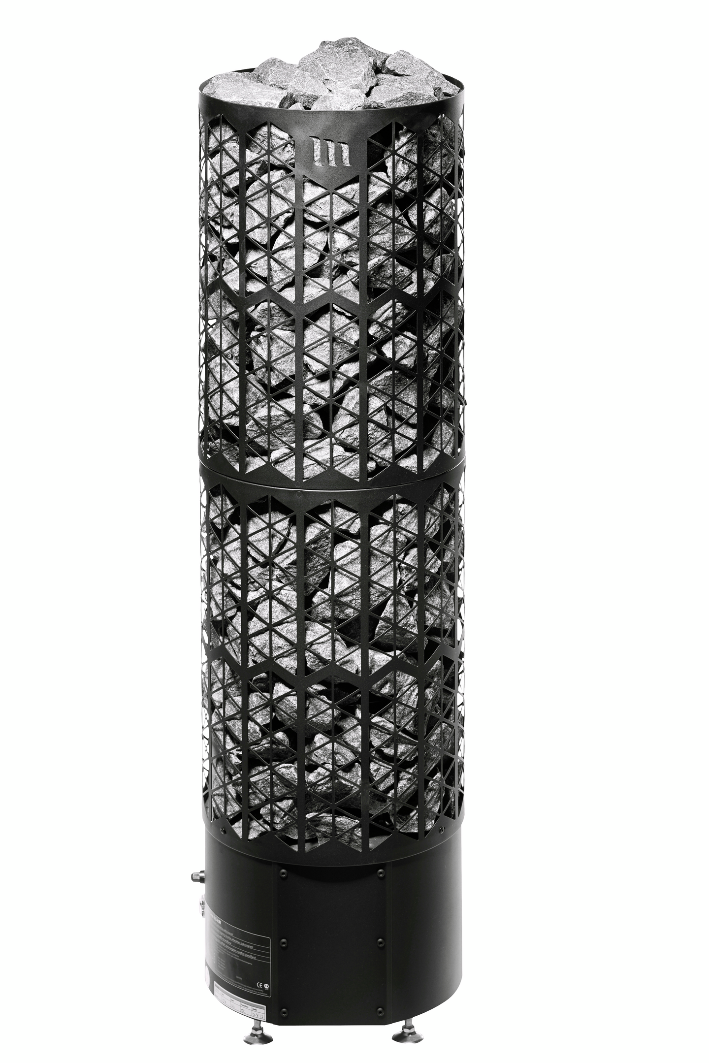 Sähkökiuas Mondex Kaira E2 6,6kW musta