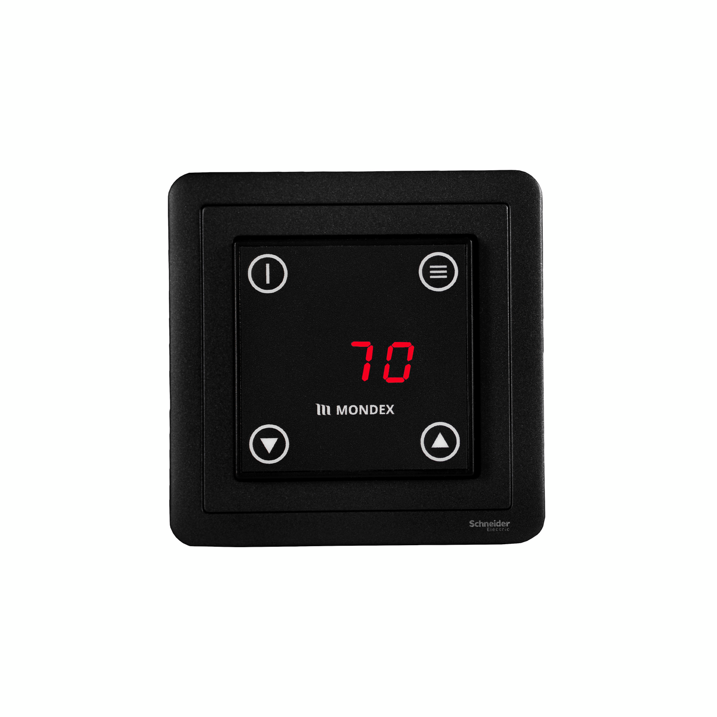 Sähkökiuas Mondex Kaira E2 6,6kW musta