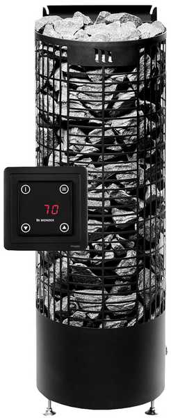 Sähkökiuas Mondex Kalla E2 6,6kW musta