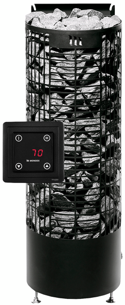 Sähkökiuas Mondex Kalla E2 9,0kW musta