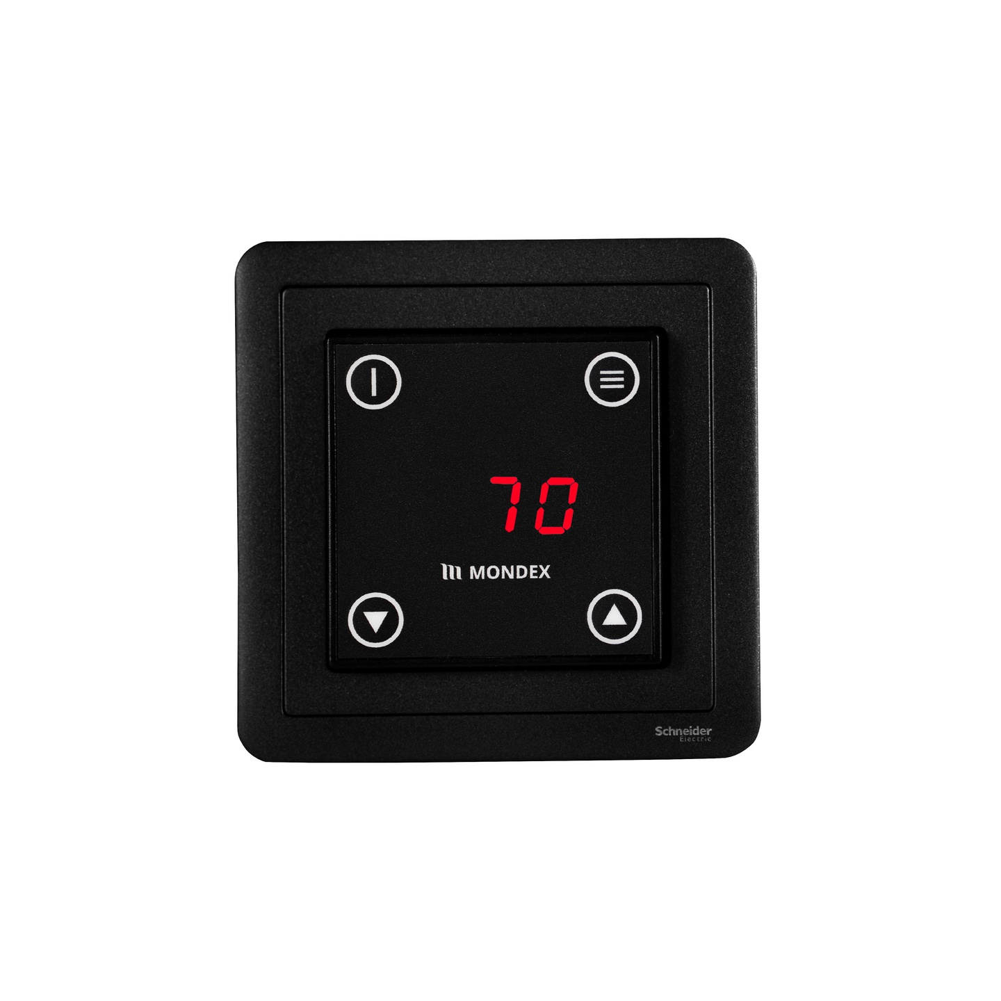 Sähkökiuas Mondex Aura E2 6,6kW musta