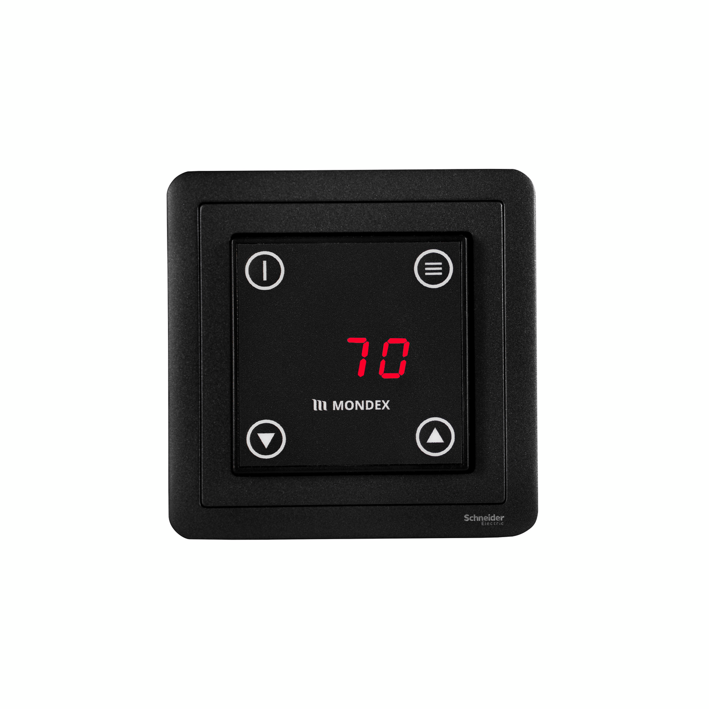 Sähkökiuas Mondex Teno E2 6,6kW musta