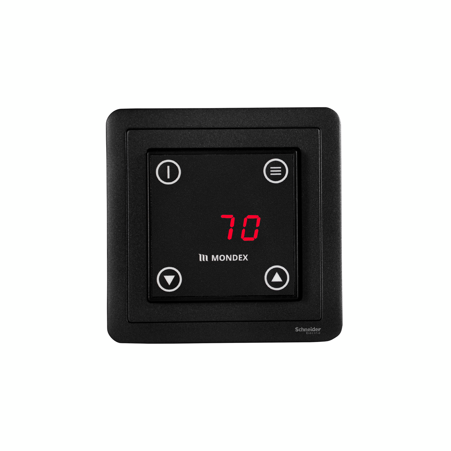 Sähkökiuas Mondex Teno E2 9,0kW musta