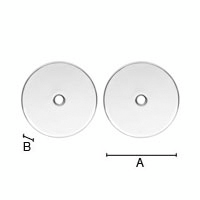 Peitekilpi Beslagsboden B219K kiiltävä kromi