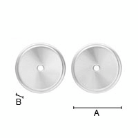 Peitekilpi Beslagsboden B218KM mattakromi