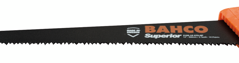 Pistosaha Bahco XT-3150 kärkikarkaistu teflonpinta