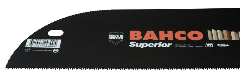 Vanerisaha Bahco Superior 3240-14-XT11-HP  350mm/14in