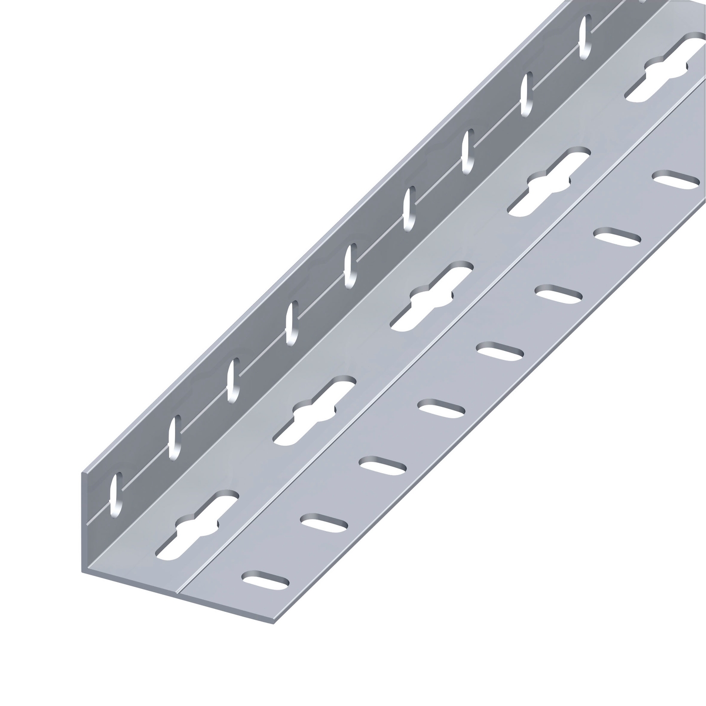 Kulmalista Alfer reiällinen 23,5x43,5x1,5mm alumiini 1m