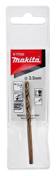 Metalliporanterä Makita 3,5x70mm HSS-C