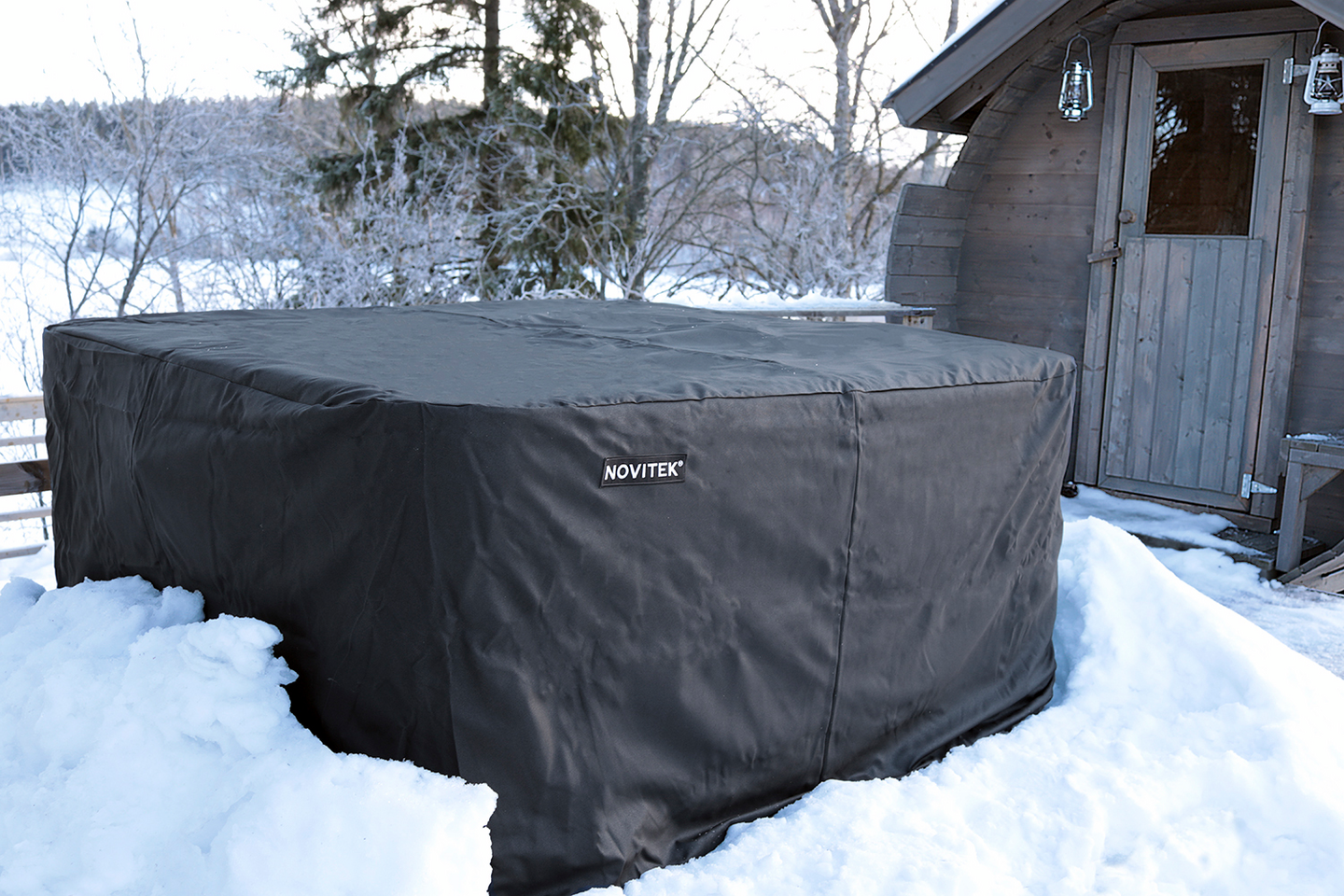 Altaansuojapeite Novitek 193cm x 193cm x 100cm