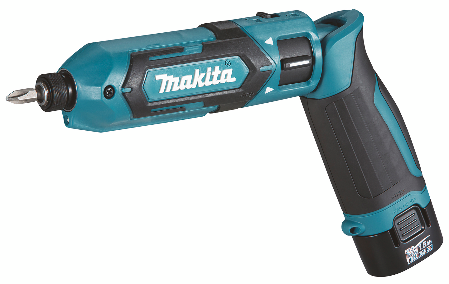 Iskevä sauvaväännin Makita TD022DSJ 7,2V 2x1,5Ah