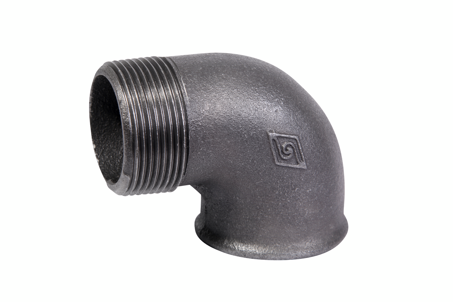 Kulma 90 sisäkierre-ulkokierre 1/2 1/2 musta