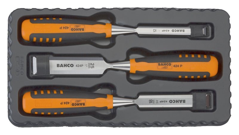 Tasatalttasarja Bahco 424P-S3 3-osainen