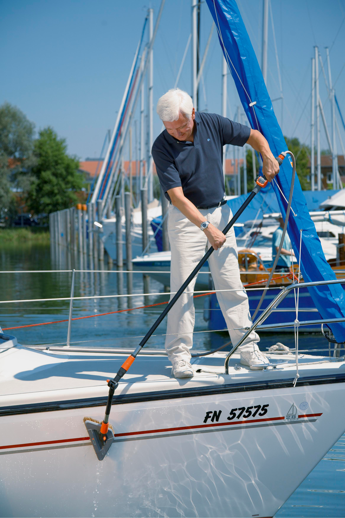 Pesuharja Gardena nivelliitos pehmeä 05560-20