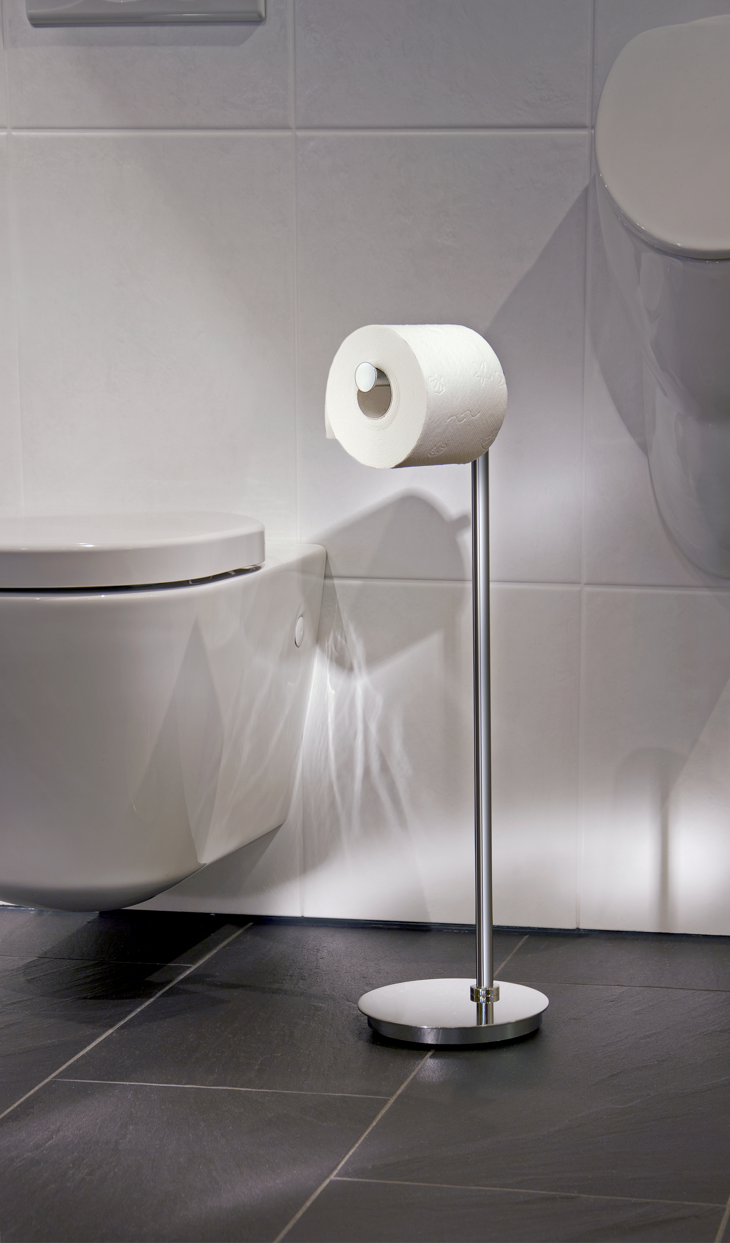 Wc-paperiteline Smedbo Outline lite FK606 kiiltävä kromi