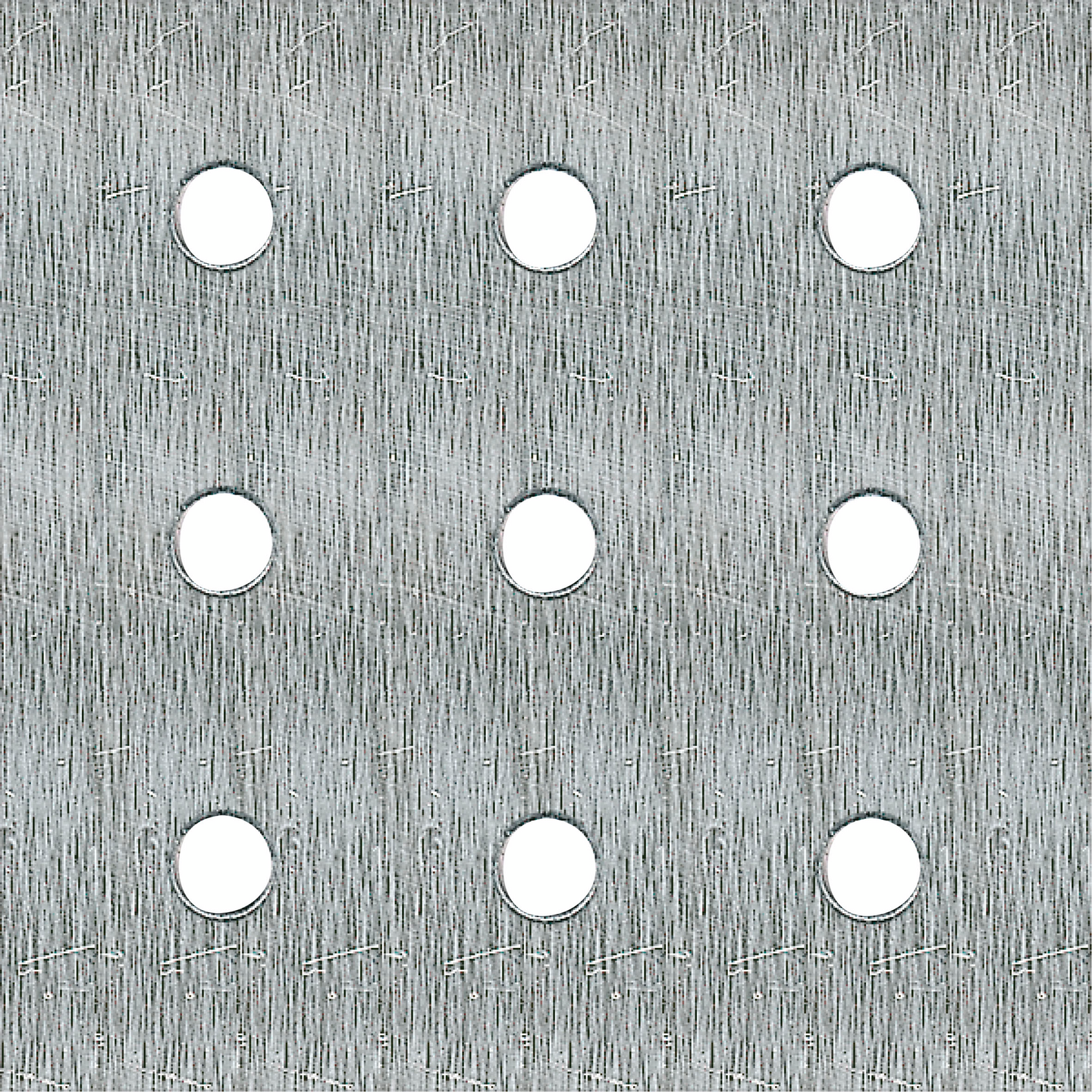 Pyöröreikälevy Alfer 250x500x1,5mm alumiini