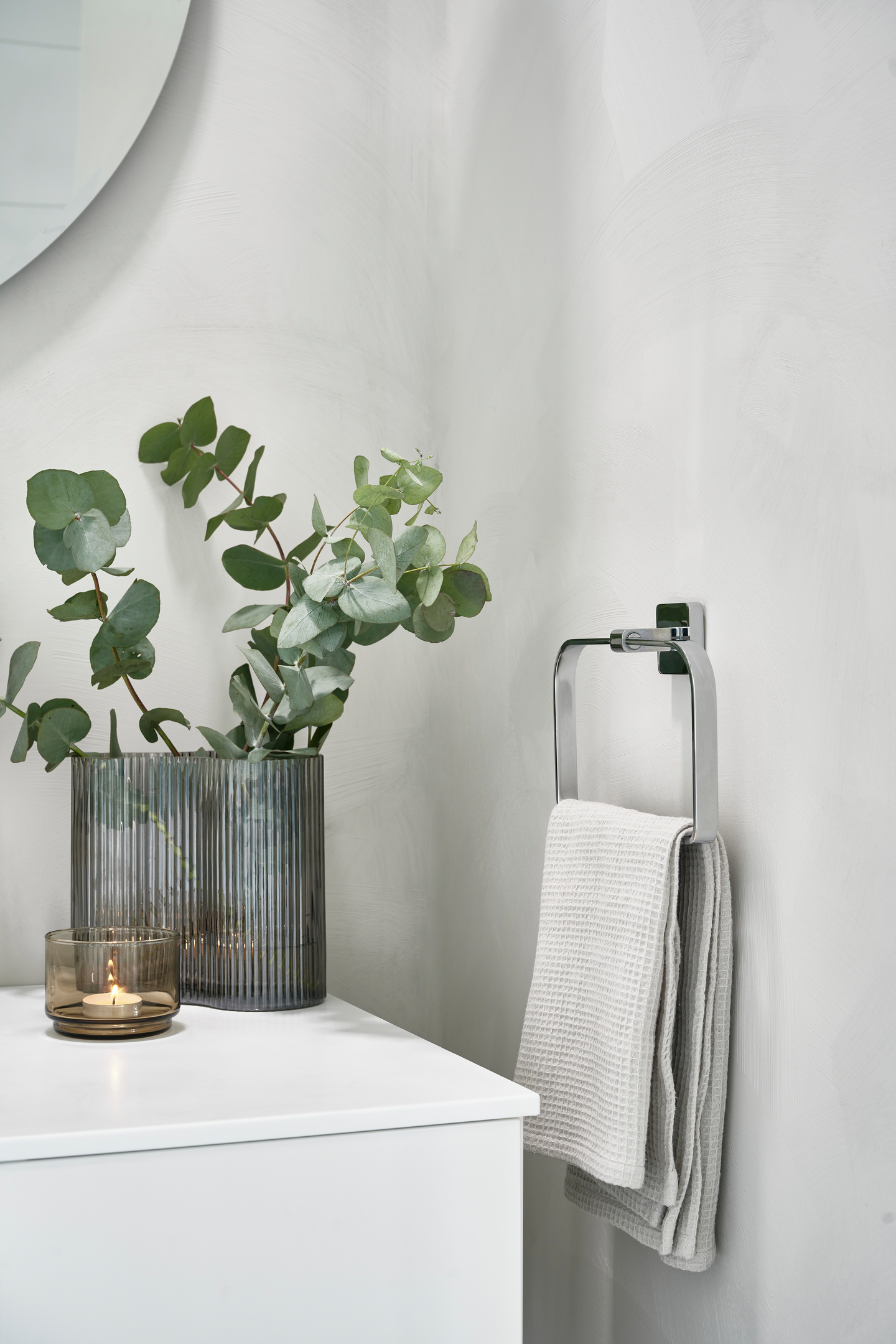 Pyyherengas Smedbo Ice OK344 kiiltävä kromi