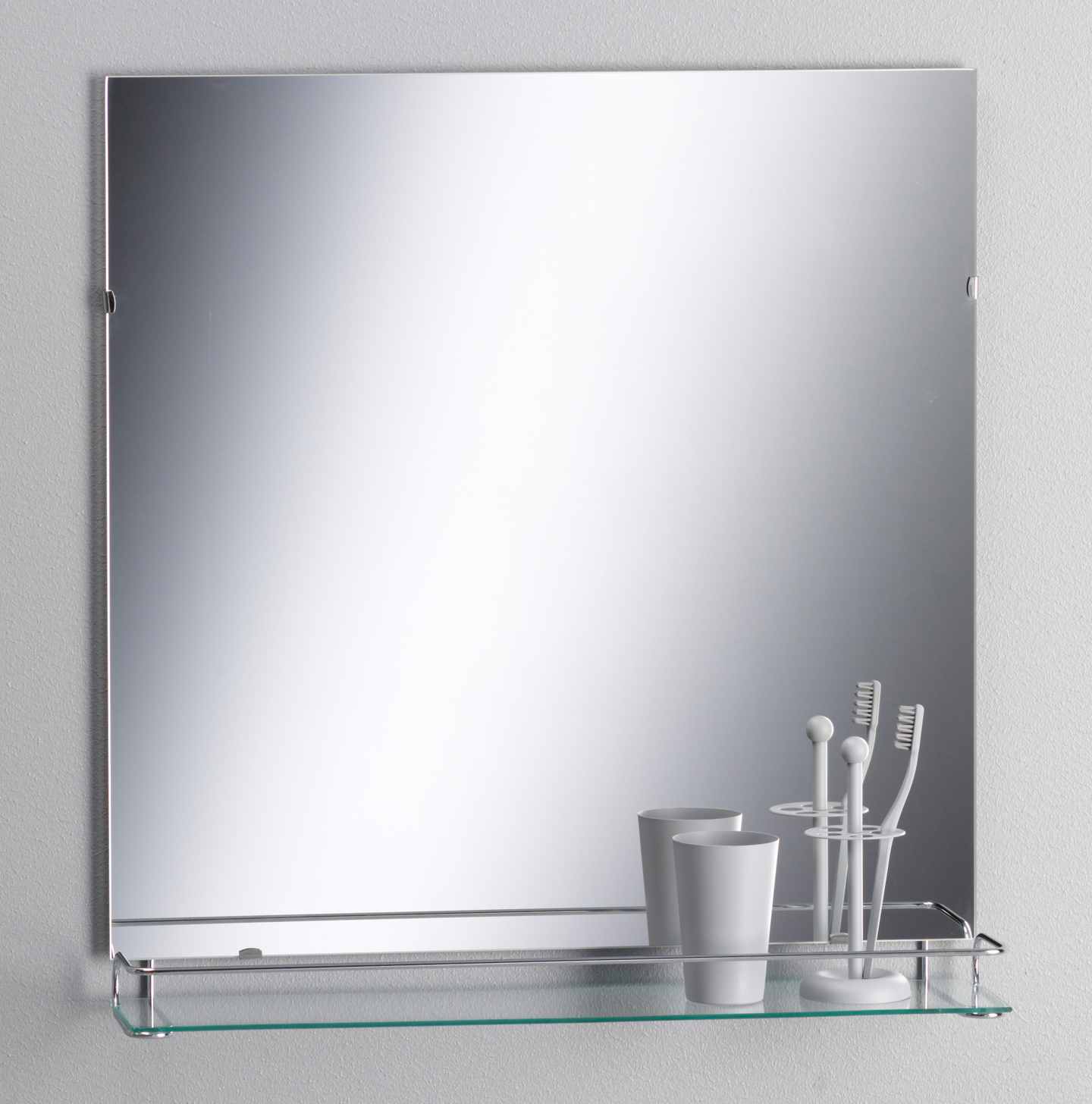 Peili Finnmirror Indus 600x600mm hyllyllä
