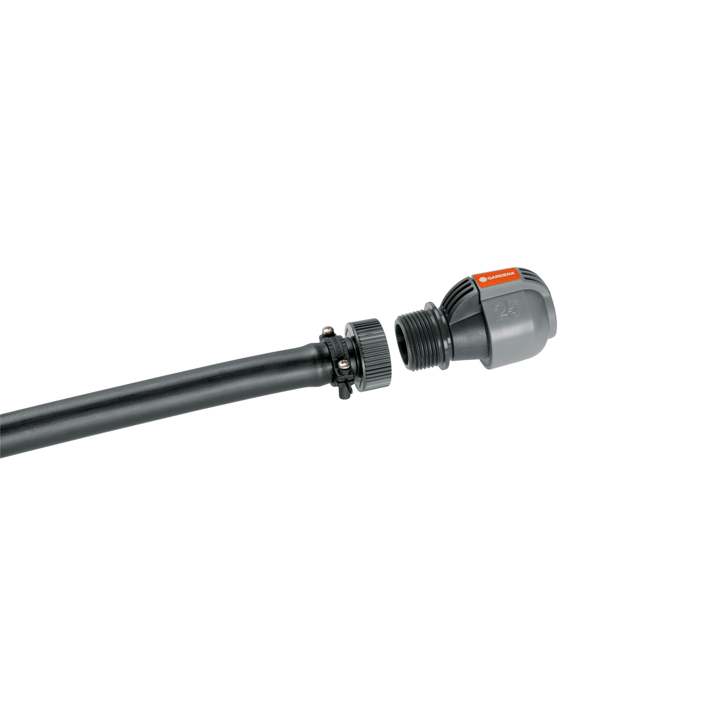 SLANGNIPPEL HUSQVARNA MED SLANGCLIP, GARDENA 01513-20