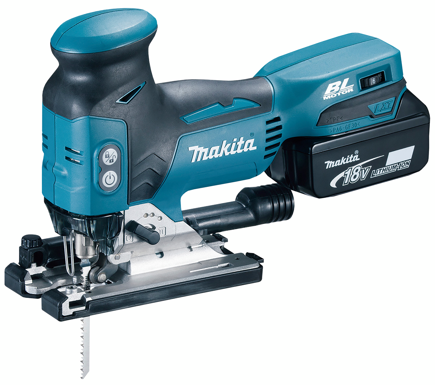 Akkupistosaha Makita DJV181RTJ 18V LXT 2x5,0Ah