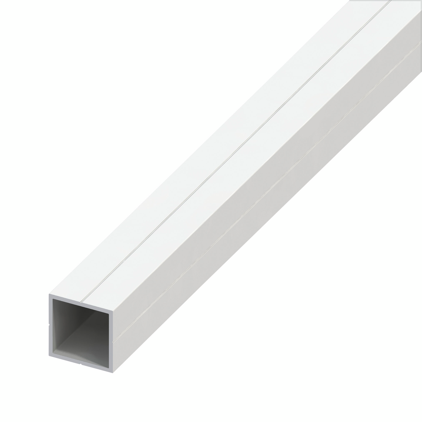 Neliöputki Alfer 23,5x23,5x1,5mm valkoinen PVC 1m