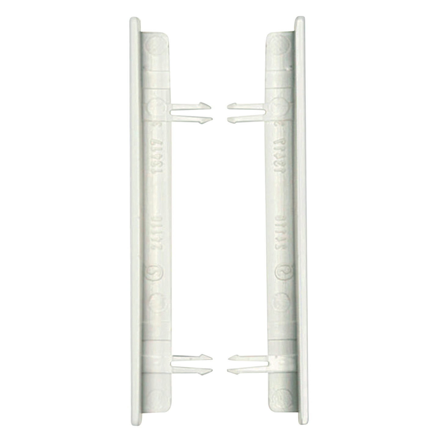 Päätykappale Ductel pari valkoinen