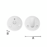 Wc-vääntönuppi Beslagsboden B240SNS harjattu ruostumaton teräs