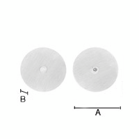 Peitekilpi Beslagsboden B239SNS harjattu ruostumaton teräs