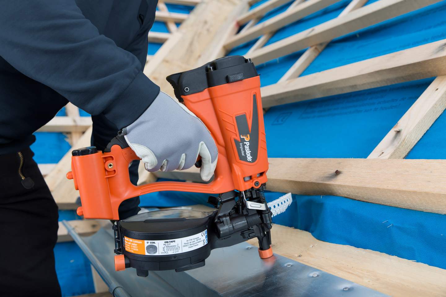 Impulssipellitysnaulain Paslode IM45GN lithium